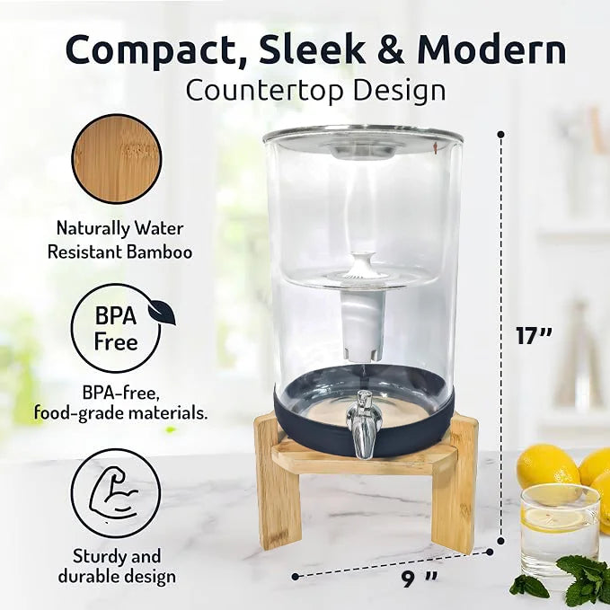 PuraGlass Alkaline – Moderne Glazen Waterdispenser